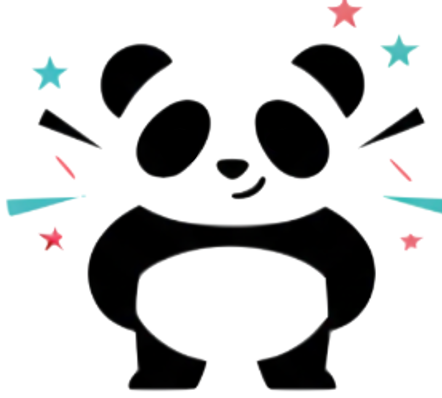 Panda with Moving Eyes